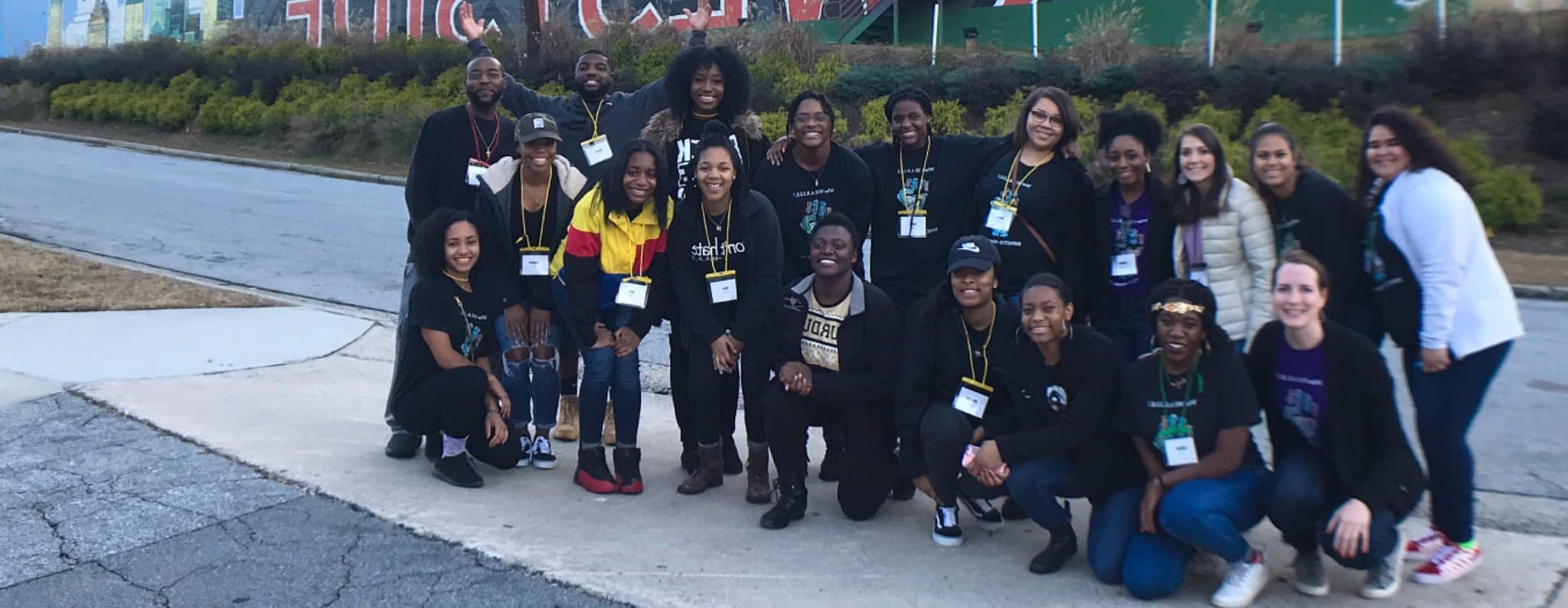 Members of The Impact Movement gathered together